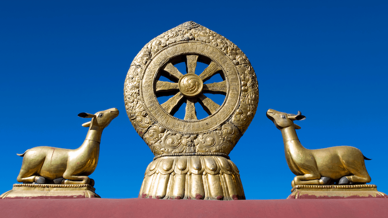 Celebriamo il Chökor Düchen: primo giro della Ruota del Dharma